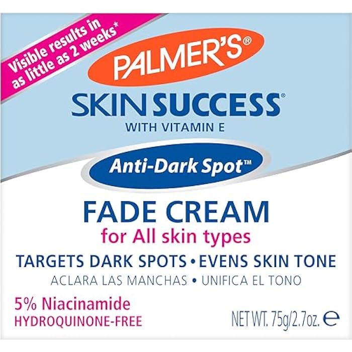 Palmer's Skin Success Anti-Dark Spot Fade Cream with Vitamin E and Niacinamide, for All Skin Types 2.7 Ounce - Image 3